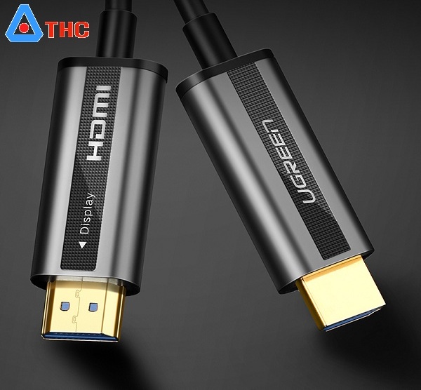 Cáp HDMI 2.0 sợi quang 15m Ugreen hỗ trợ 4K/60Hz 50215